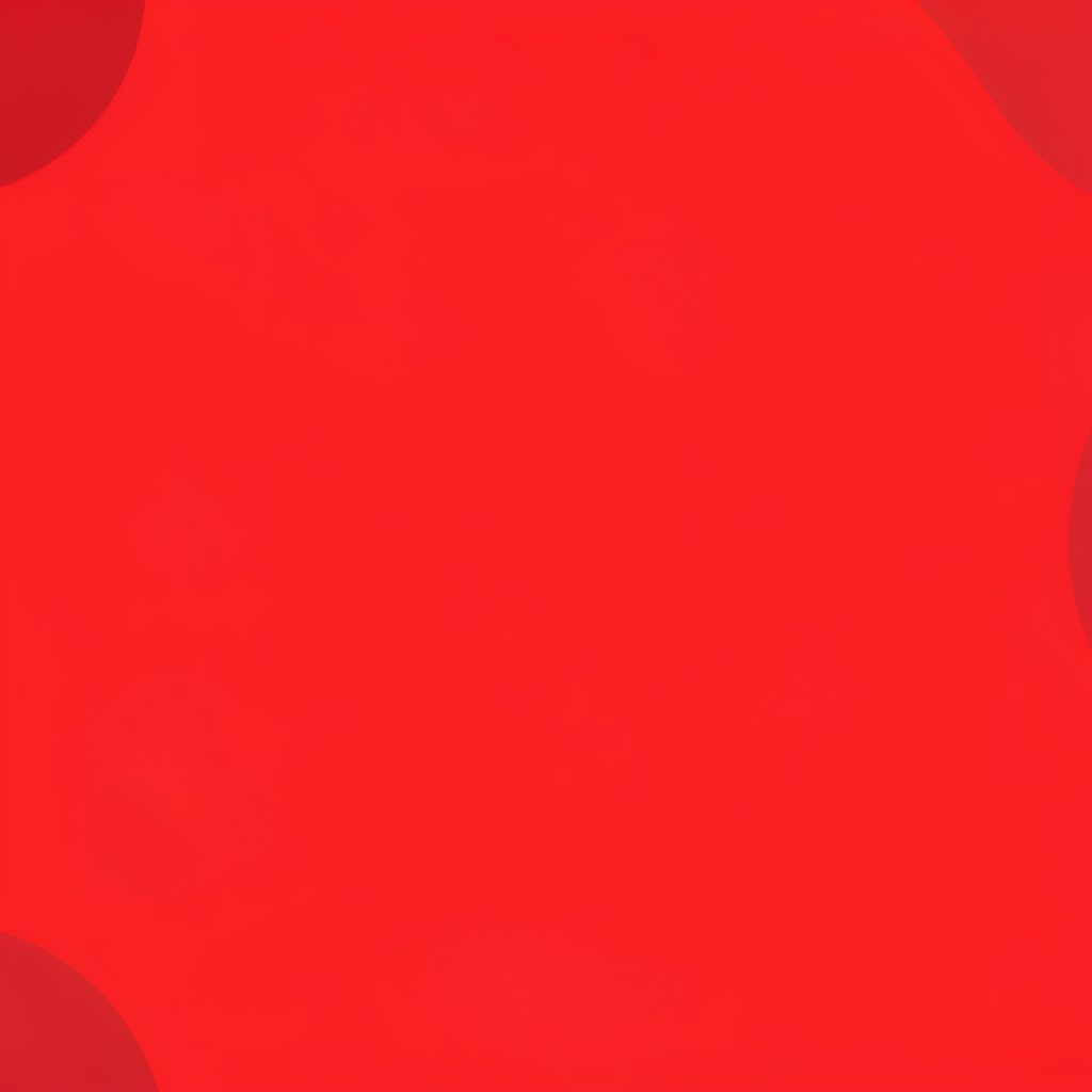 Flat vector of an abstract database logotype set against a deep ink background, with restrained red-orange highlight.